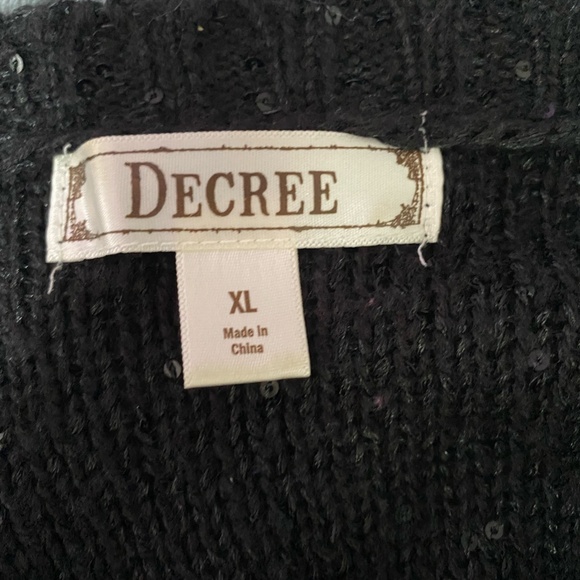 Sparkly V-neck Sweater - Picture 5 of 5